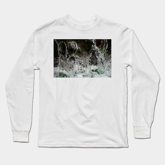 Liquid Art Long Sleeve T-Shirt by VKPelham